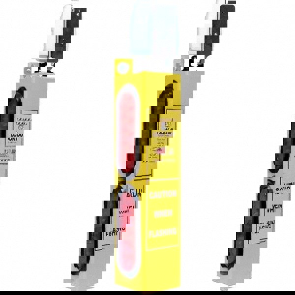 Auxiliary Lights; Light Type: Forklift Warning Light ; Amperage Rating: 1.00 ; Color: Yellow/Red ; Material: Aluminum; Aluminum ; Voltage: 110 VAC to 24VDC